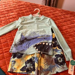 3 swim sets,Carters size 1 swim set,Nickelodeon, 2 bathing suits, Wonder Nation